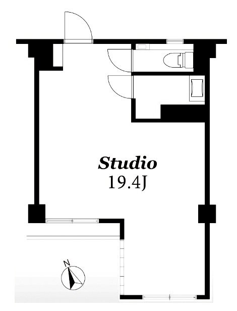 316青山406 間取り図