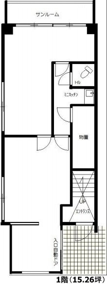 E・Sビル1F 間取り図