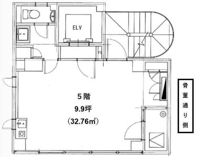 南青山MCビル5F 間取り図
