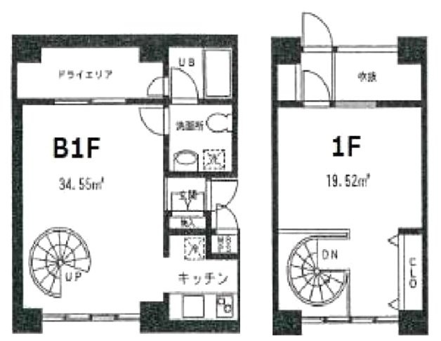 赤坂ONビルディング101 間取り図