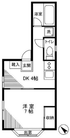 TKハイツ301 間取り図