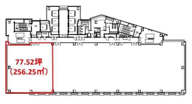 錦糸町プライムタワー8F 間取り図