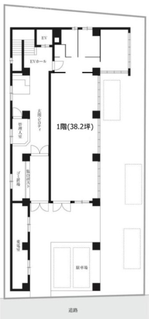 麻布十番セントラルハイツ1F 間取り図