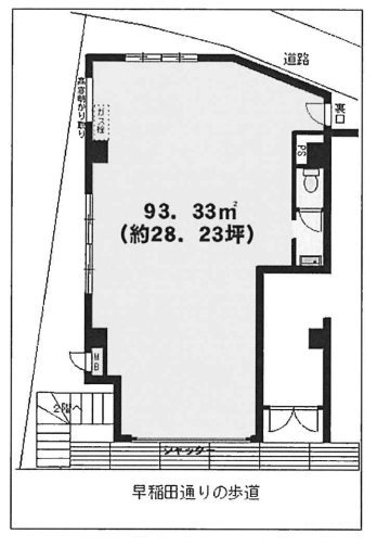 タチビル中野101 間取り図