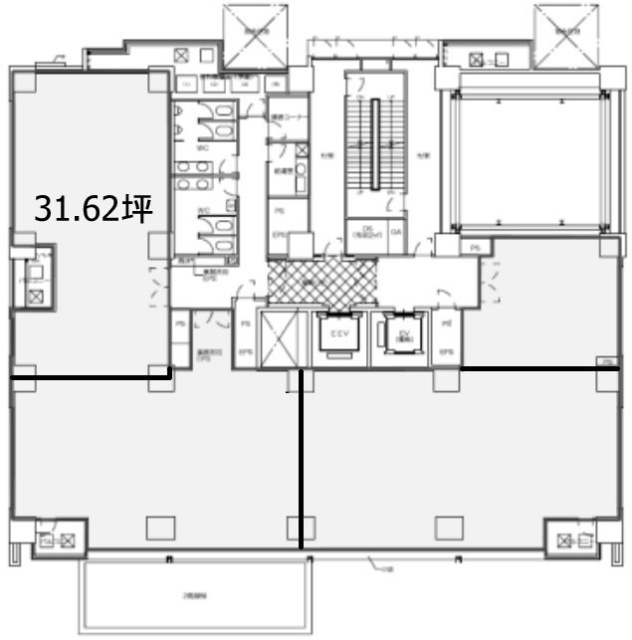 TS麹町ビル2F 間取り図