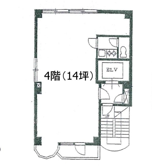 外神田ビル4F 間取り図