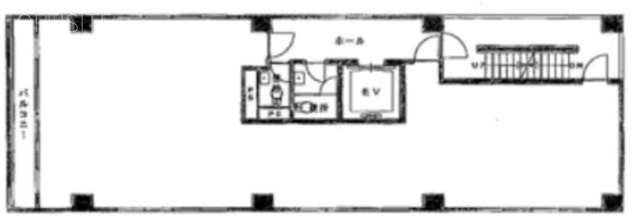 京橋YAHATAビル2F 間取り図