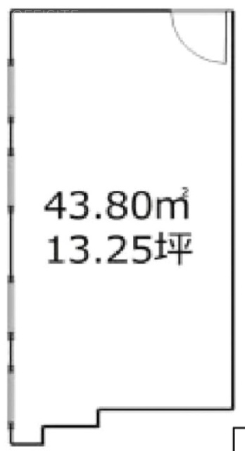 渡東ANNEXⅡビル602 間取り図