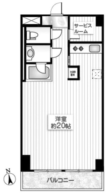 ヒルズ代官山12F 間取り図