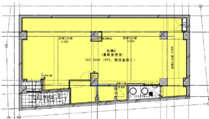 ミュゼテラス表参道B1F 間取り図