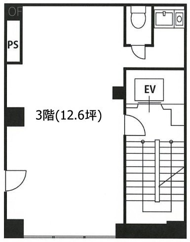 共新ビル3F 間取り図