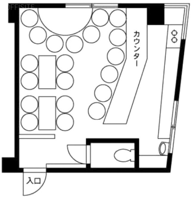 都路ビル305 間取り図