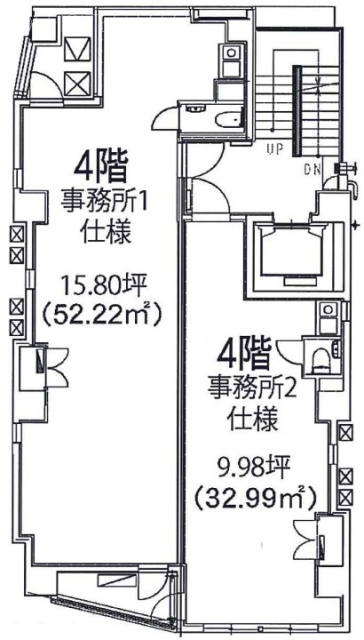 DKNS Azabuビル2 間取り図