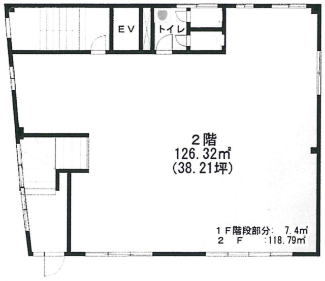 杉本ビル2F 間取り図