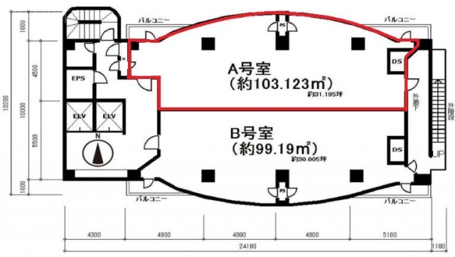 ウィステリアA 間取り図