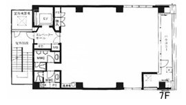 赤坂ふく源ビル7F 間取り図