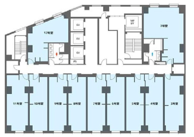 IsaI AkasakA2110 間取り図