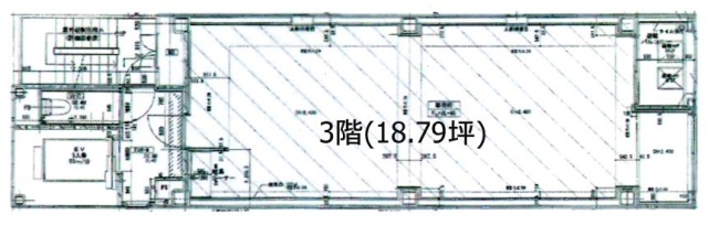 ダブル・リーブス半蔵門3F 間取り図