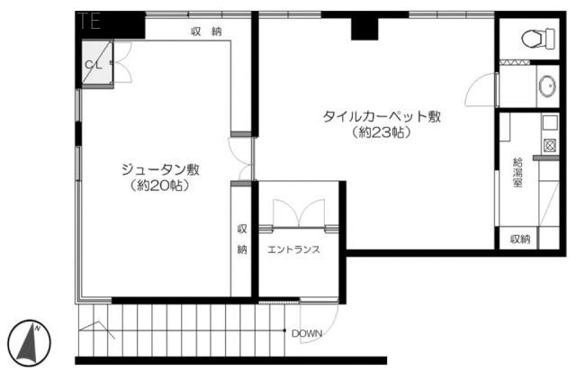 SKビルⅠ2F 間取り図