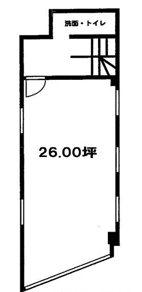 マツバビル301 間取り図