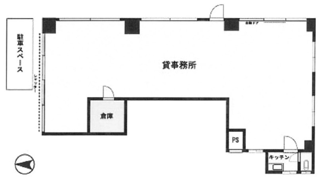 田代ビル1F 間取り図