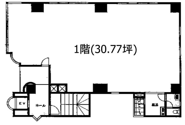ウエスト1ビル101 間取り図