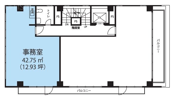 ノナカビル401 間取り図