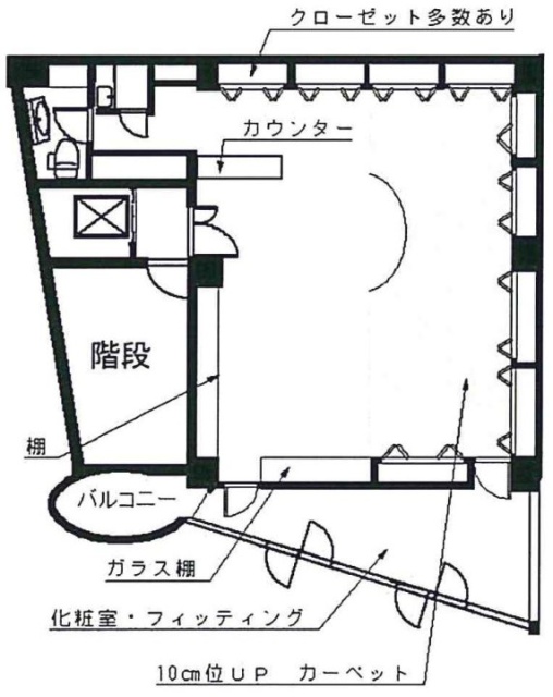 みつげんビル6F 間取り図