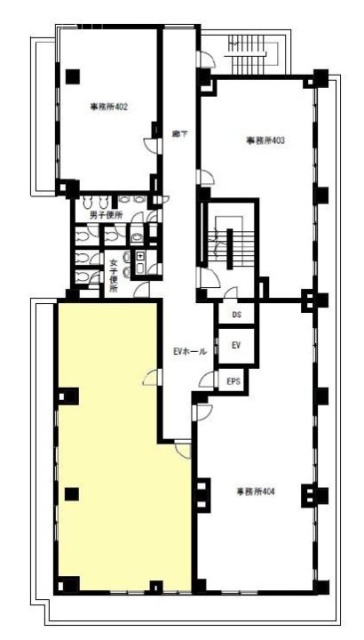 VORT西新宿401 間取り図