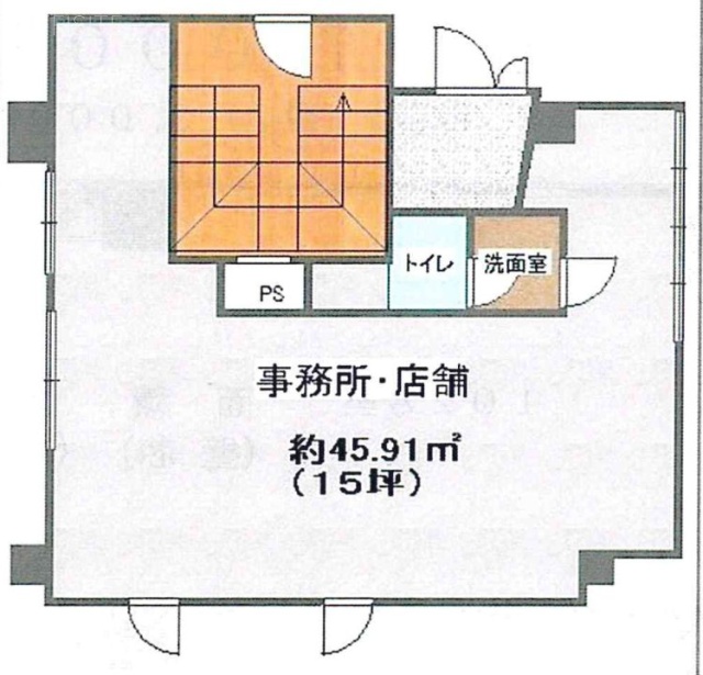 ヴィラ並木ビル101 間取り図