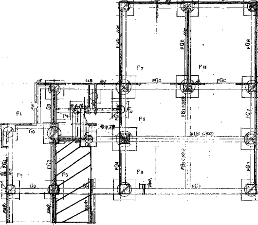 米津ビル1F 間取り図