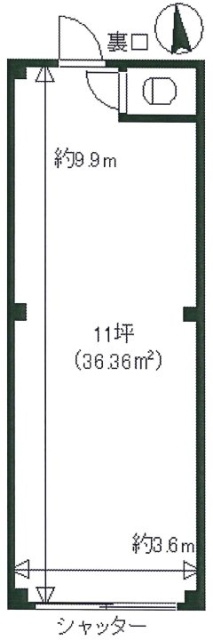 八千代ビル101 間取り図