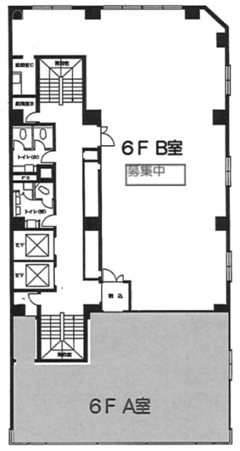 田中八重洲ビルB 間取り図