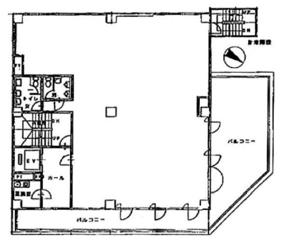 矢島ビル3F 間取り図