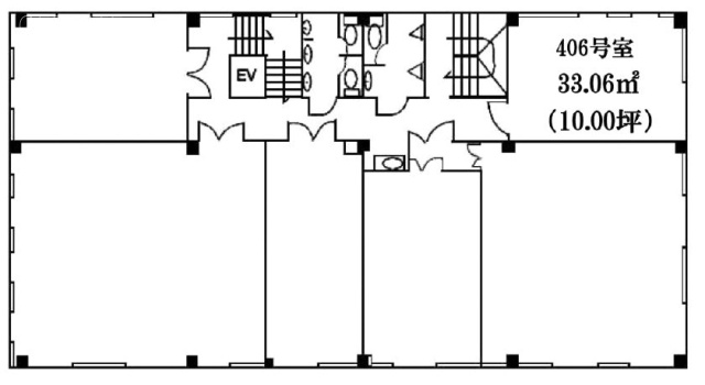 第1笠原ビル406 間取り図