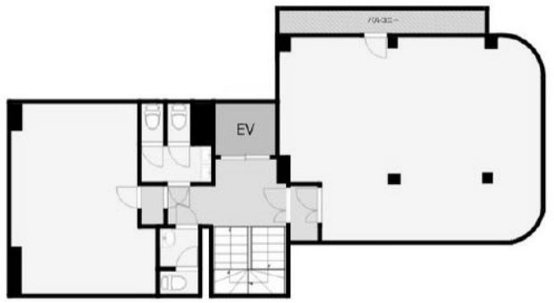 サンエイビル2F 間取り図