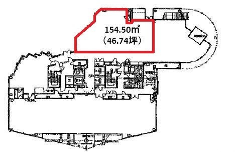 京阪世田谷ビル1F 間取り図