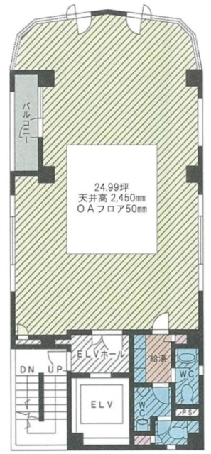 第32荒井(九段南センター)ビル3F 間取り図
