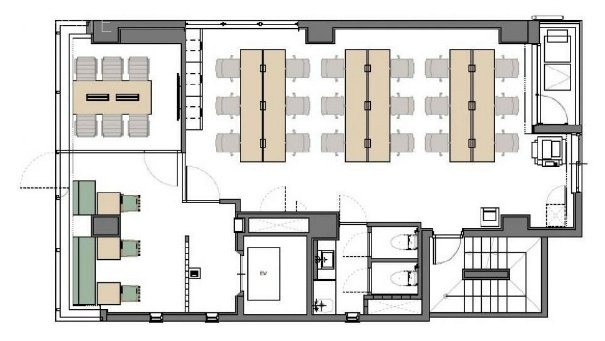 KITEN岩本町2F 間取り図