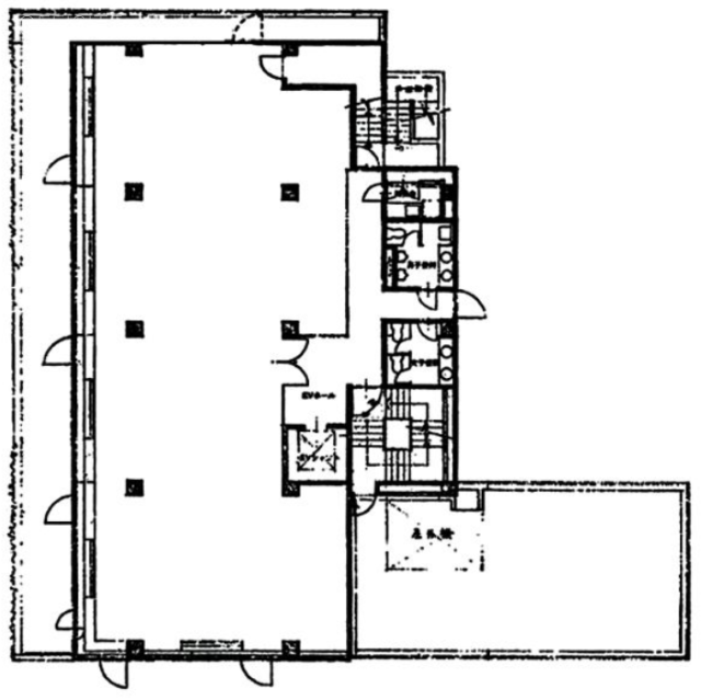 上野横山ビル5F 間取り図