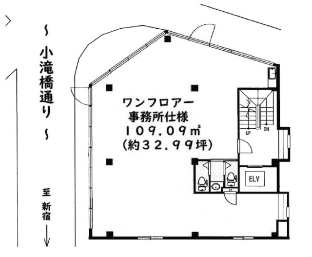 第一太田ビル2F 間取り図