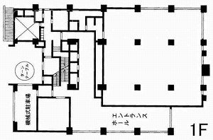 TOKYU REIT八丁堀ビル1F 間取り図