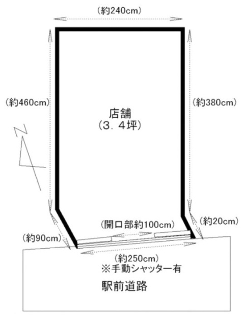 アクティスビルB 間取り図