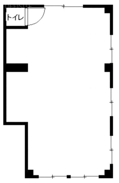 田島ビル1F 間取り図