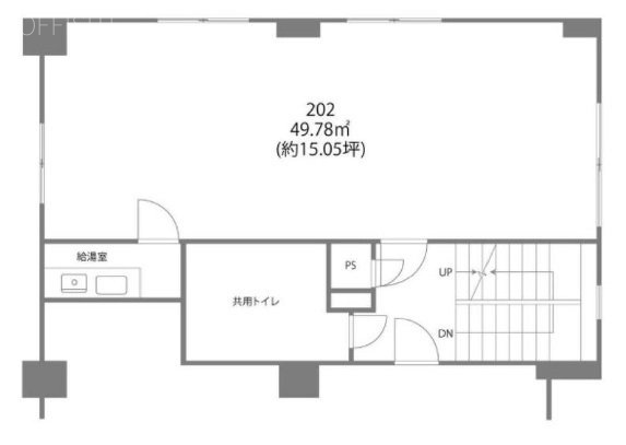 目黒建築会館ビル202 間取り図