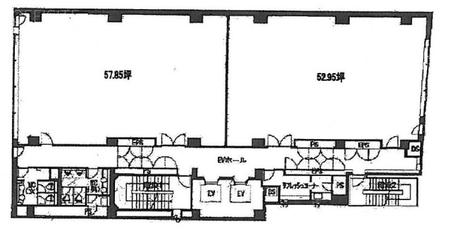 銀座ヤマトビル5F 間取り図