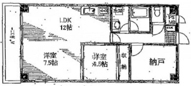 グランドメゾン新宿東3F 間取り図