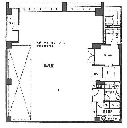 日本橋イーストビル2F 間取り図