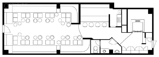 ビラ・アペックス川崎ビル4F 間取り図