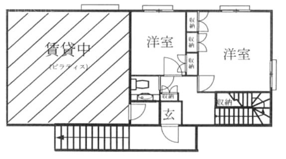 青山アンドービル2F 間取り図